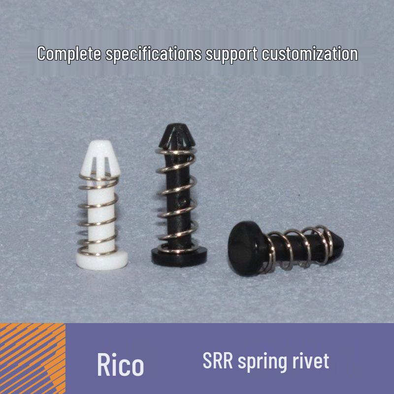 Пряжка-фиксатор с колпачком для радиатора Ruike SRR Nylon Fan SRR-8 Black (100 pieces)