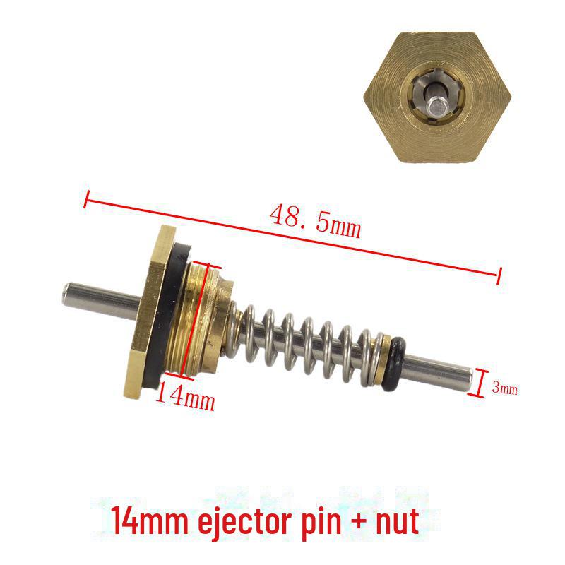 Universal Gas Water Heater Valve Assembly with Gas Linkage, Ejector Pin, 10/12mm Hex Nut, Spring Pin.