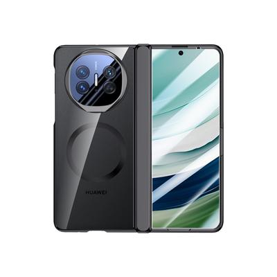 Huawei Matex5 Handyhülle Folie Integrierte X3 Objektivhalterung Vollschutz Stoßfest Transparent Magnetisch Galvanisiert