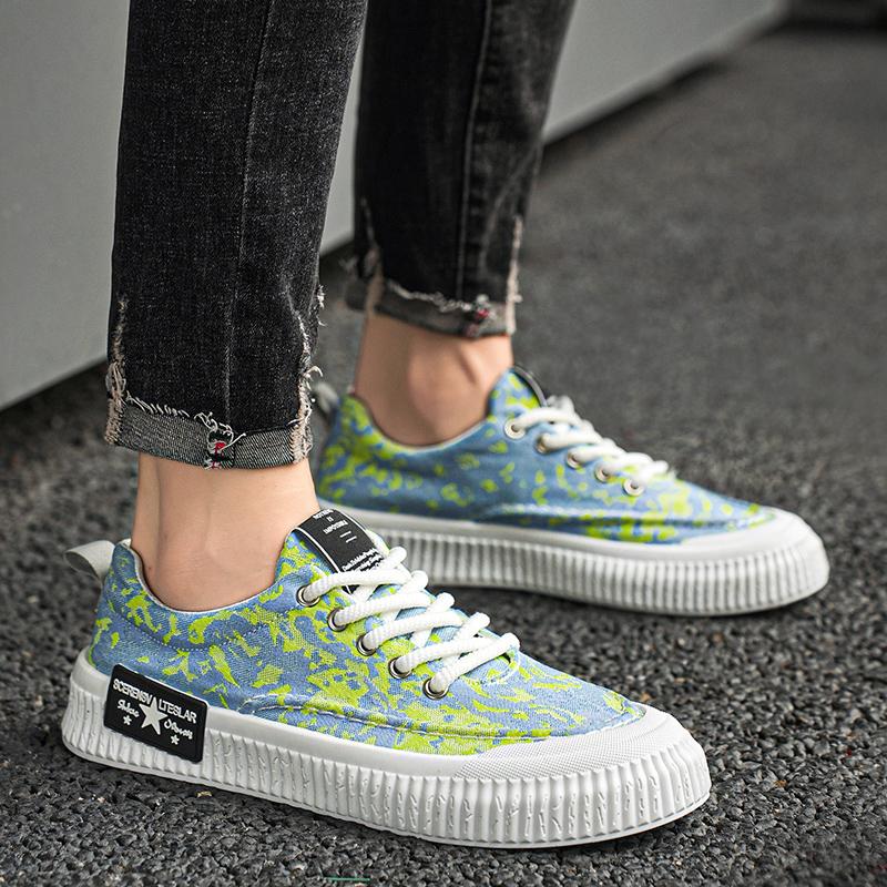 Модная дышащая повседневная парусиновая обувь для подростков — фото 13