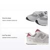 574 New-B Hook & Loop Toddler Raincloud Burgundy Baby Sneakers Grey Shadow-Grey NW574KBR