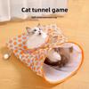 Bite Resistant Cat Toys Drill Bag Polyester Cat Interactive Toy Cat Tunnel Bag  Pet Supplies