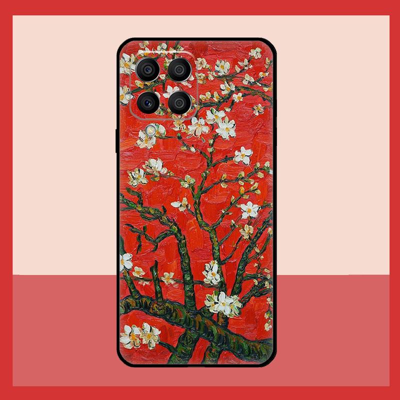 Blossoming Almond Tree Case For Samsung Galaxy M56 M12 M06 M32 M52 M35 M55 M15 M11 M13 M14 M16 M36 M31 M53 M34 M54