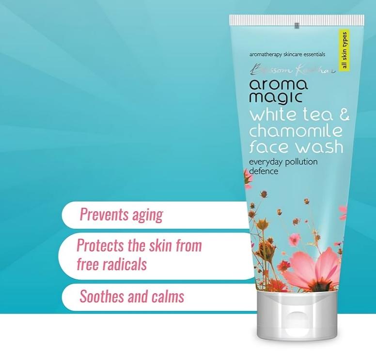 Aroma Magic White Tea & Chamomile Face Wash- 100 ml