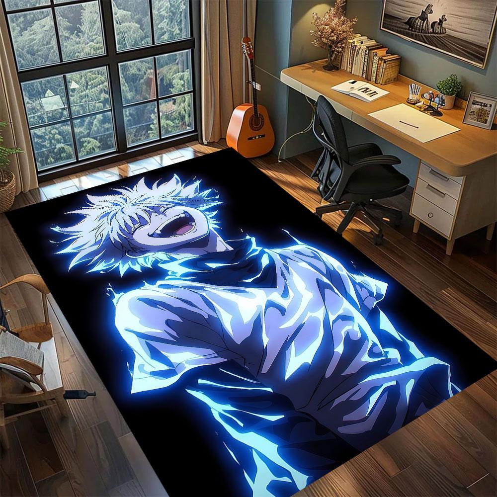 Hunter anime character Carpet for Living Room Bedroom Home Decor Cool Movie Mat Play Floor Mat