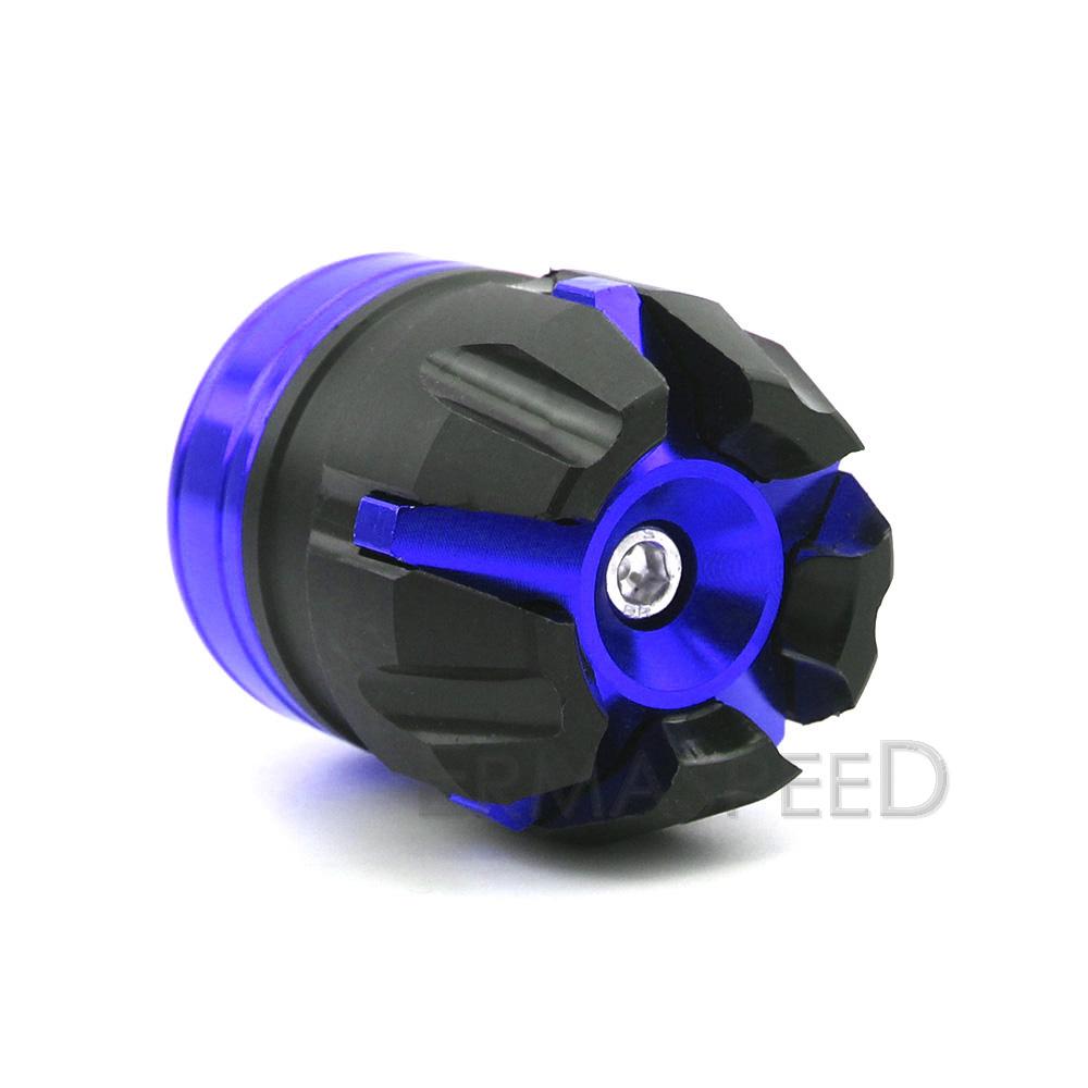 1 KS Univerzální jezdce rámu motocyklu Chránič kola proti nárazu CNC Hliníková přední vidlice jezdec rámu kola Motocykl