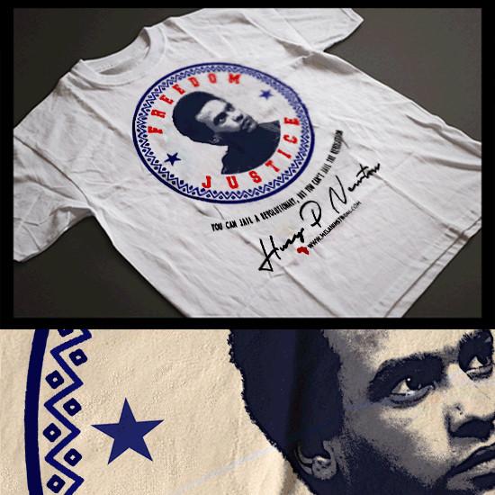 Месяц черной истории Хьюи П. Ньютон Революционная справедливость Гордость И Сила Унисекс Футболка L