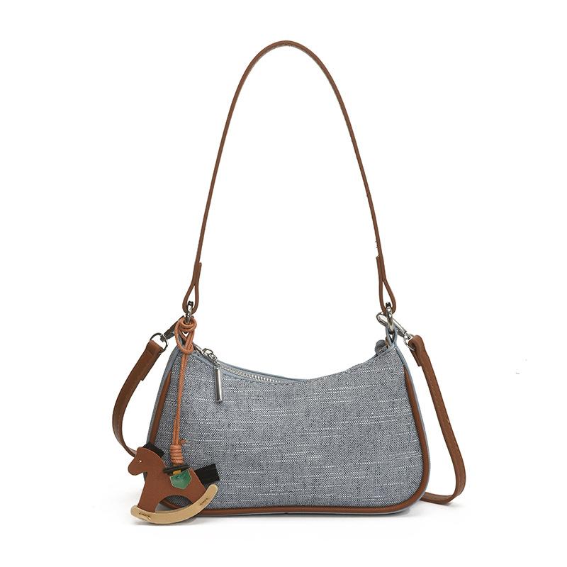 Underarm Bag New Small Square Bag Shoulder Bag Fashion Handbag Splicing Messenger Bag