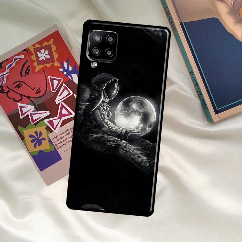 Outer Space Planet Stars Moon Case For Samsung Galaxy A54 A06 A05 A16 A26 A36 A56 A53 A32 A52 A33 A13 A55 A35 A15 A14 A34