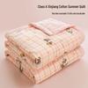 Yuanzhiwei Lingxiang Plaid Dog Summer Quilt