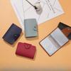 Premium Faux Leather Business Card Holder Wallet with 20 Card Slots, Waterproof, Snap Closure - Ideal for Bank Cards, Credit Cards, IDs, Card Bag