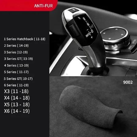 BMW Gear Shift Knob Cover In Suede for F30 F36 F20 F10 F31 X3 F25 X5 F15 F32 F34 F22