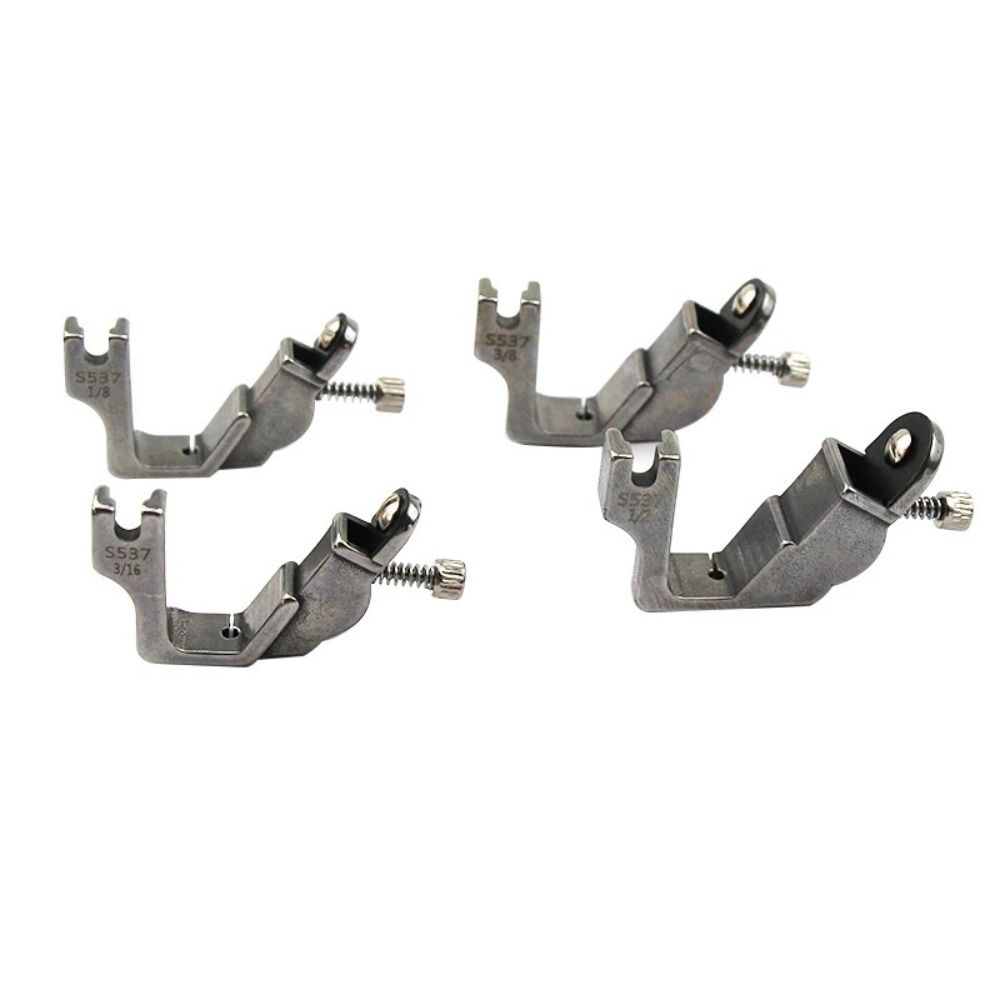 S537 Pleated Wrinkled Presser Foot Right Guide Multifunctional Pressing Foot Industrial Elastic Band Presser Feet