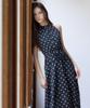 JULIY&CALLA 26Hs Love By You Marina Dot Halter Dress Black Resort Look Vacation Look