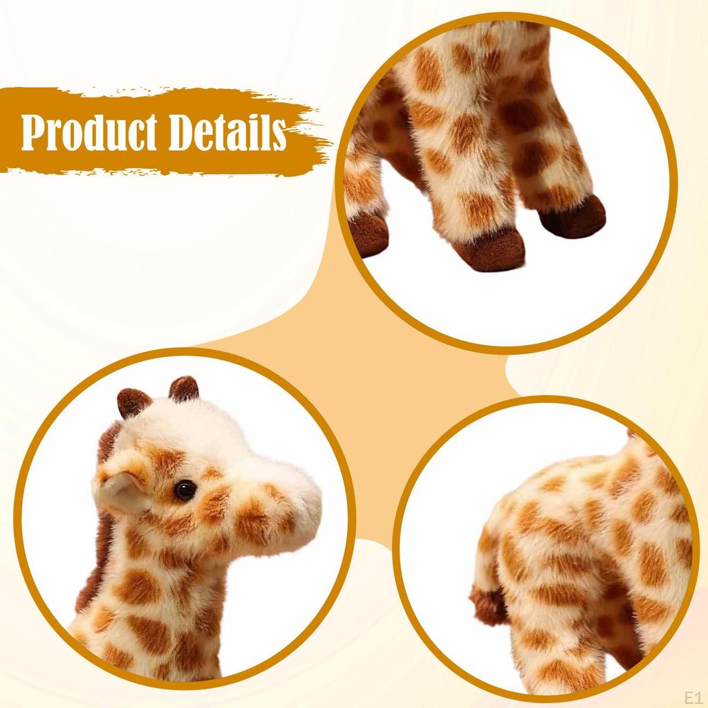 Giraffe Stuffed Animal Gifts for Kids Boys Girls Interactive Lovely Easter Decor
