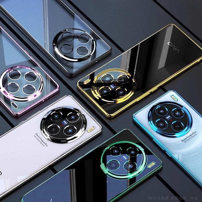 Case for VIVO X200 Pro Mini X200pro Electroplated Transparent Lens Camera Protection Cover for VIVO X200 Pro X 200 Shockproof Silicone Bumper