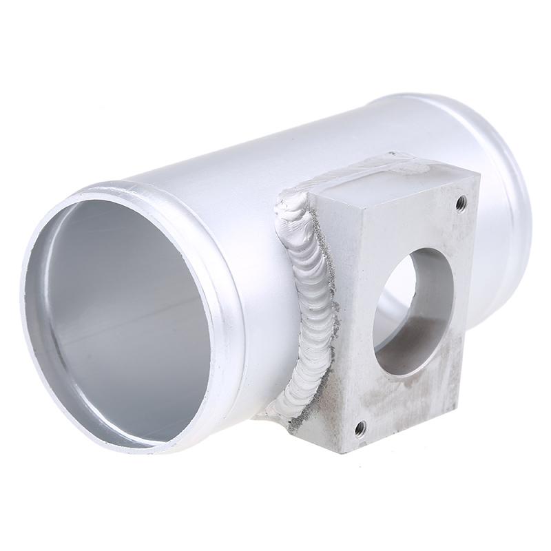 Mass Air Flow Sensor Base Air-Intake Meter Modified Mount MAF Adapter Fit For Mitsubishi Car Accessories Aluminium