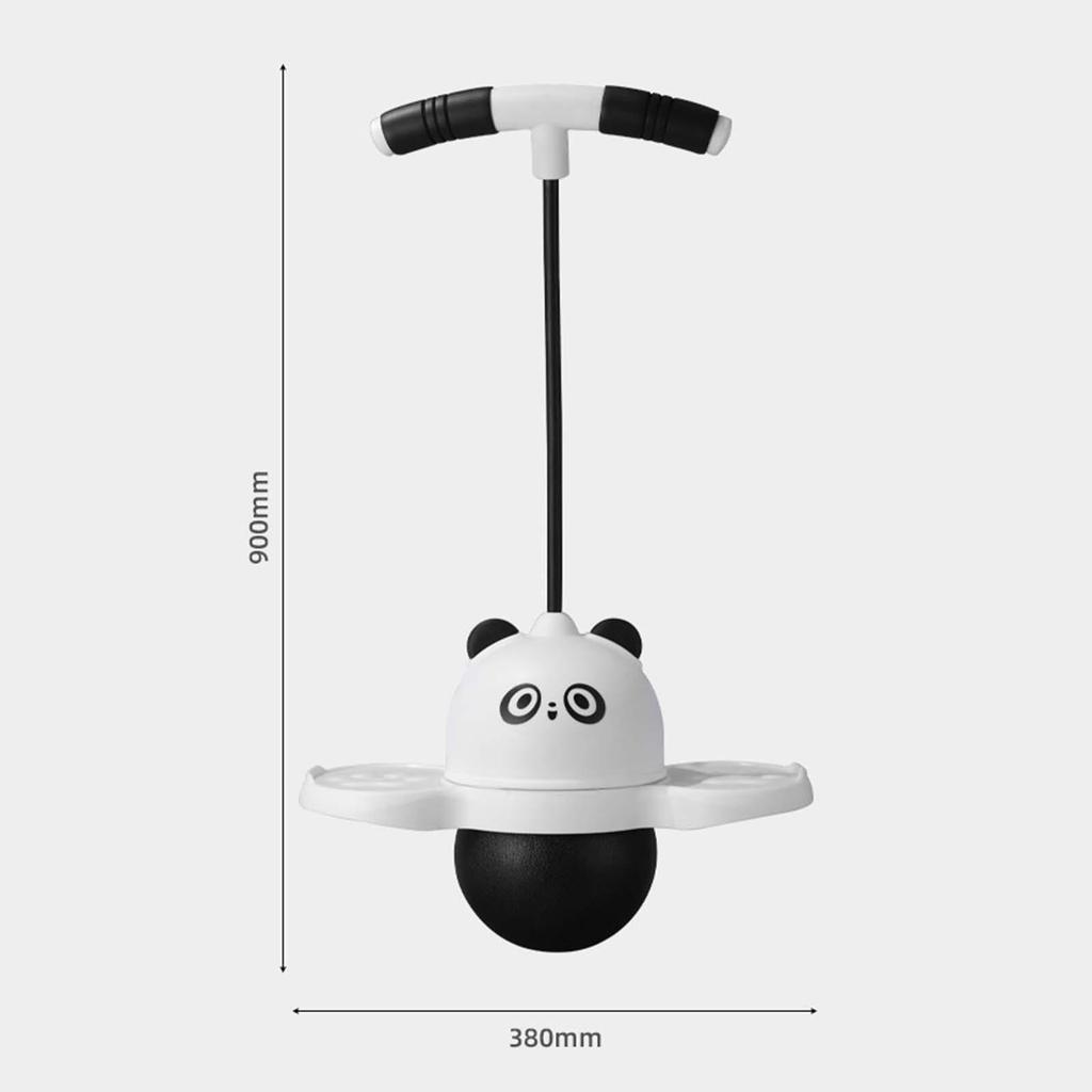 Pogo Ball with Handle Kids High Jump Toy Balance Board with Ball Pump Pogo Jumper for Games Fitness Outdoor Home Playground
