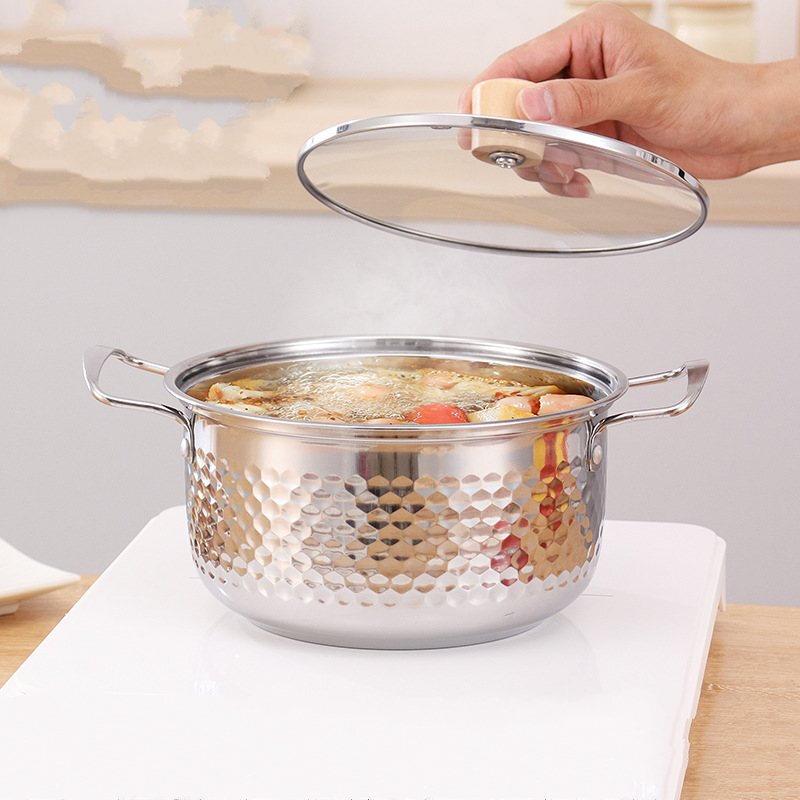 

ZISIZ Flat-Bottom Milk Pot and Yukihira Pot