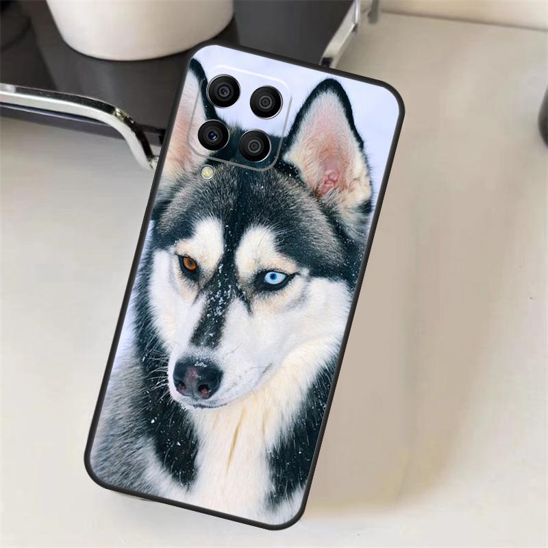 

Animal Husky puppy Case For Samsung Galaxy M20 M21 M23 M31 M11 M54 M14 M34 M13 M52 M32 M12 M16 M36 M56 M15 M55 Samsung M16