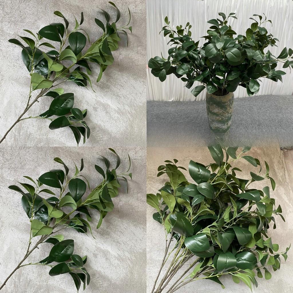 Künstliche Langblattige Jackfruchtpflanze für Heimdekoration und Foto-Requisiten