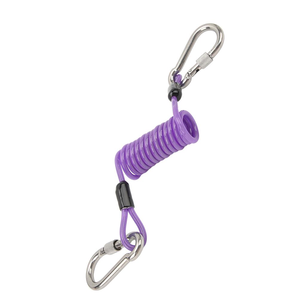 Scuba Tauchen Lanyard 304 Edelstahl Reusable Mit Schnalle Unterwasser Kamera Anti Verloren Seil für