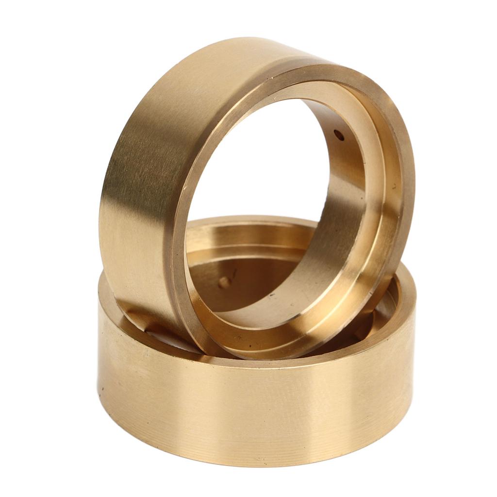 2pcs Brass Internal Beadlock Clamp Ring Professional 1.3inch RC Brass Beadlock Wheel Weights for