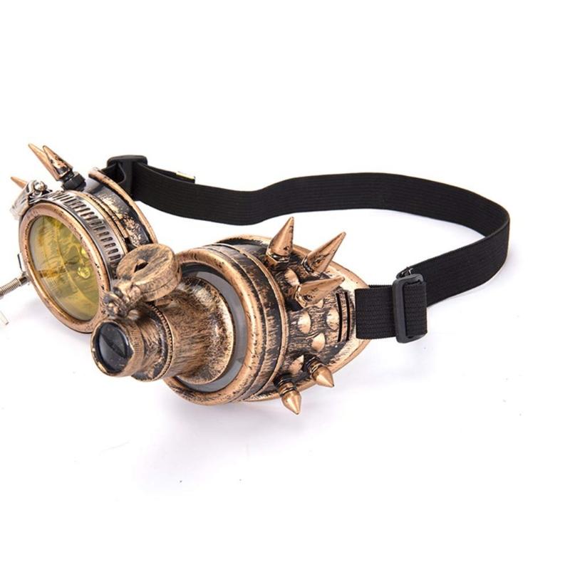 Steampunk Sunglasses Men Womens Fashion Glasses Vintage Cosplay Eyewear Costume
