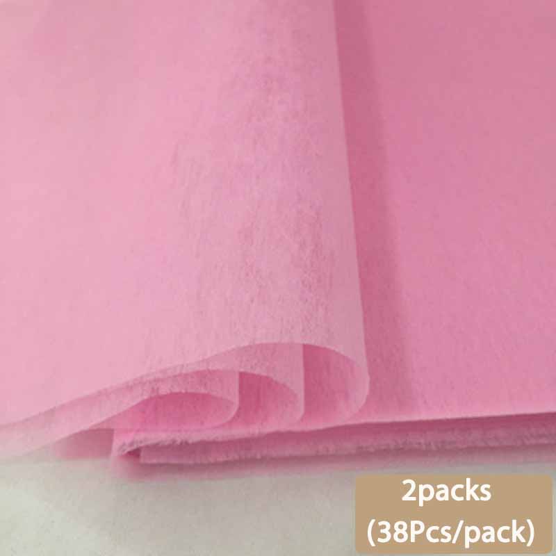2packs 38Pcs/pack 19.7x19.7inches Craft Tissue Paper Flower Bouquet Wrapping Paper Gift Wrapping Paper for DIY Crafts and Gift Wrapping