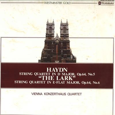 LP Record VIENNA KONZERTHAUS QUARTET - Haydn String Quartet In D Major, Op OC8024AW WESTMINSTER Japan Obi Classical Used