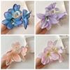 Ponytail Clip Calla Hair Clip Bohemia Barrettes Big Hair Claw Lilium Flower Hair Claw  Daily