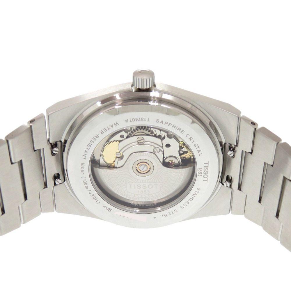 Used Like new Tissot PRX Powermatic 80 T137.407.11.351.00 SS Ice Blue Automatic Watch 1340 TISSOT