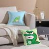 Cute Cartoon crocodiles Cushion Cover Pillowcase Short Plush Invisible zipper Room Sofa Cushion Cover
