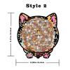 Cat Puzzle Toy Wooden Special-Shaped Puzzle Model Decompression Puzzle Handmade Puzzle