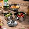 Huilingyang Yunpeng Outdoor Camping 201 Stainless Steel Cookware Set