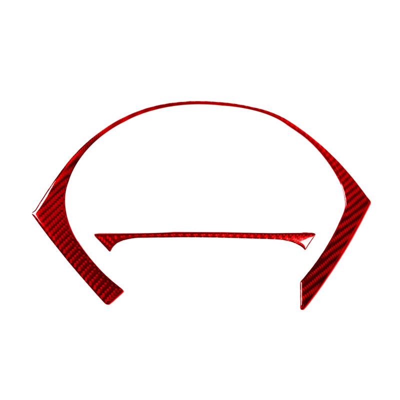 Carbon Fiber Car Interior Speedometer Surround Panel Outer Frame Cover Trim Sticker For BMW Z4 E89 2009-2016 Car Accessories