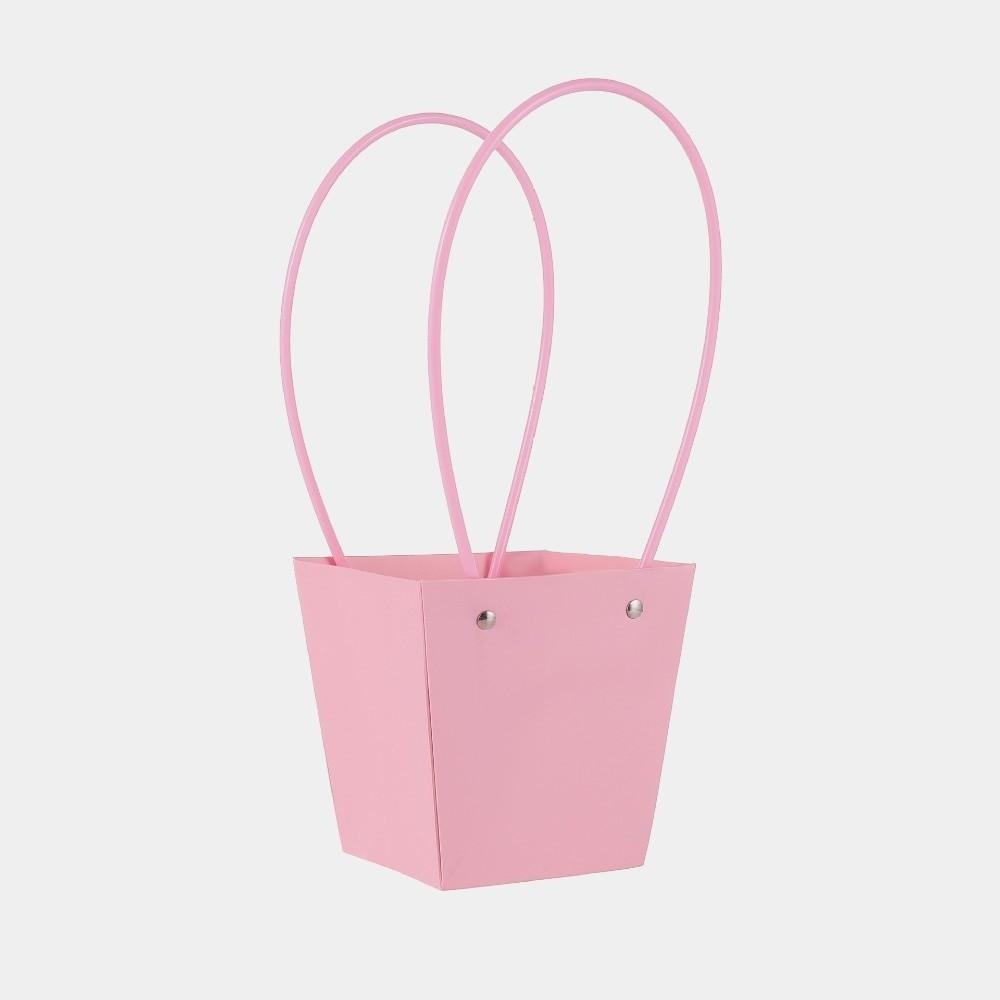 Rectangle Portable Flower Box Trapezoid Hand Paper Bag New Flower Gift Box Valentine's Day