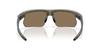 Oakley Sunglasses Frame Color Matte Olive Lens Prizm 24K Polar 68mm 0OO9400, (Front) Ink, Color