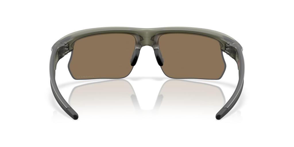 Oakley Sunglasses Frame Color Matte Olive Lens Prizm 24K Polar 68mm 0OO9400, (Front) Ink, Color