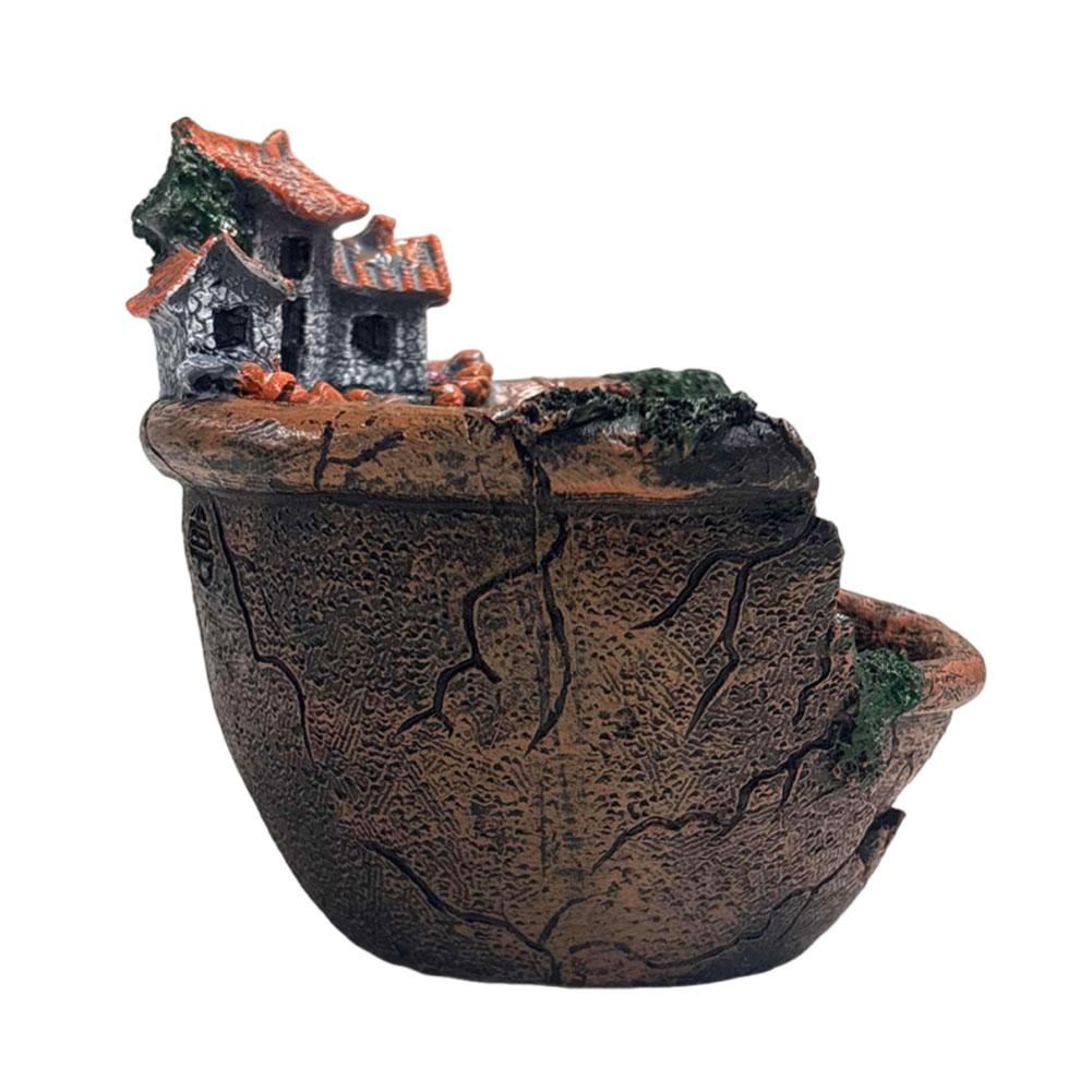 Succulent Pot Bonsai Container Decorative Succulent Planter Multi-Function Garden Plant Pot Vat Shape for  Cactus Succulent