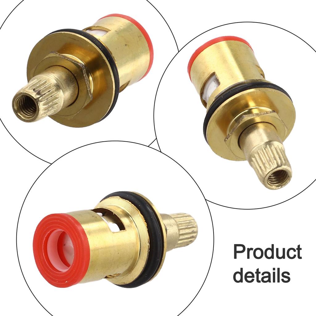 Single Faucet Valve Quick Opening Valve Faucet Temperature Mixer Replace Shower Mixture Valve For Bathroom Kitchen