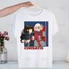 Lycoris Recoil Imprimeu Stil Stradal Casual Mânecă Scurtă Bărbați Majima Chisato Nishikigi Takina Tricou Gât Rotund Tricou Bărbați
