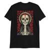 Mexican La Santa Muerta Unisex T-Shirt Saint of Death Skeleton Aztec Spanish
