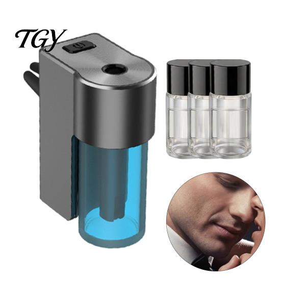 Rechargeable Auto Scent Sprayer Smart Car Air Freshener Sprayer, Automatic Aroma Diffuser for Vehicle AC Vent, Bedroom Fragrance USB