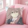 Popular AASilent Voiceed Cushion Cover Premium SkinFriendly Pillow Case MultiPurpose for Home Office Travel
