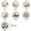 Floral Flower Embroidery Kit DIY Embroidery Set Home Decor Cross Stitch Set  Beginner