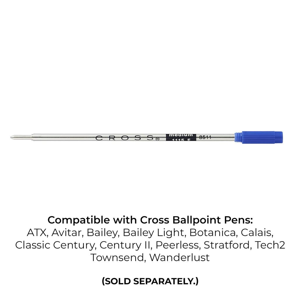 Cross Ballpoint Pen Oil-based Refill M Medium Point 8511 Blue