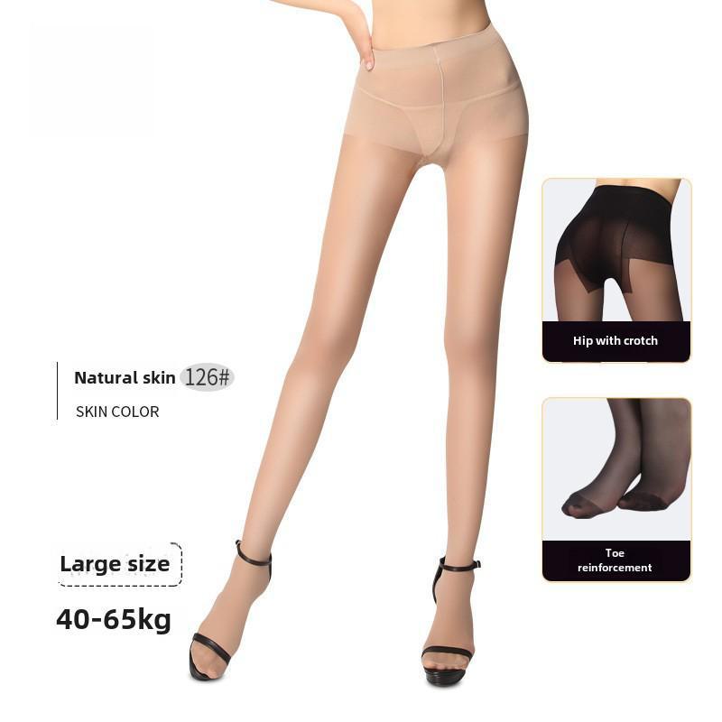 Red Pepper Women's Wear-Resistant Velvet Stockings - Sexy Black Silk Pantyhose, Beautiful Legs, Anti-Snagging and Durable.