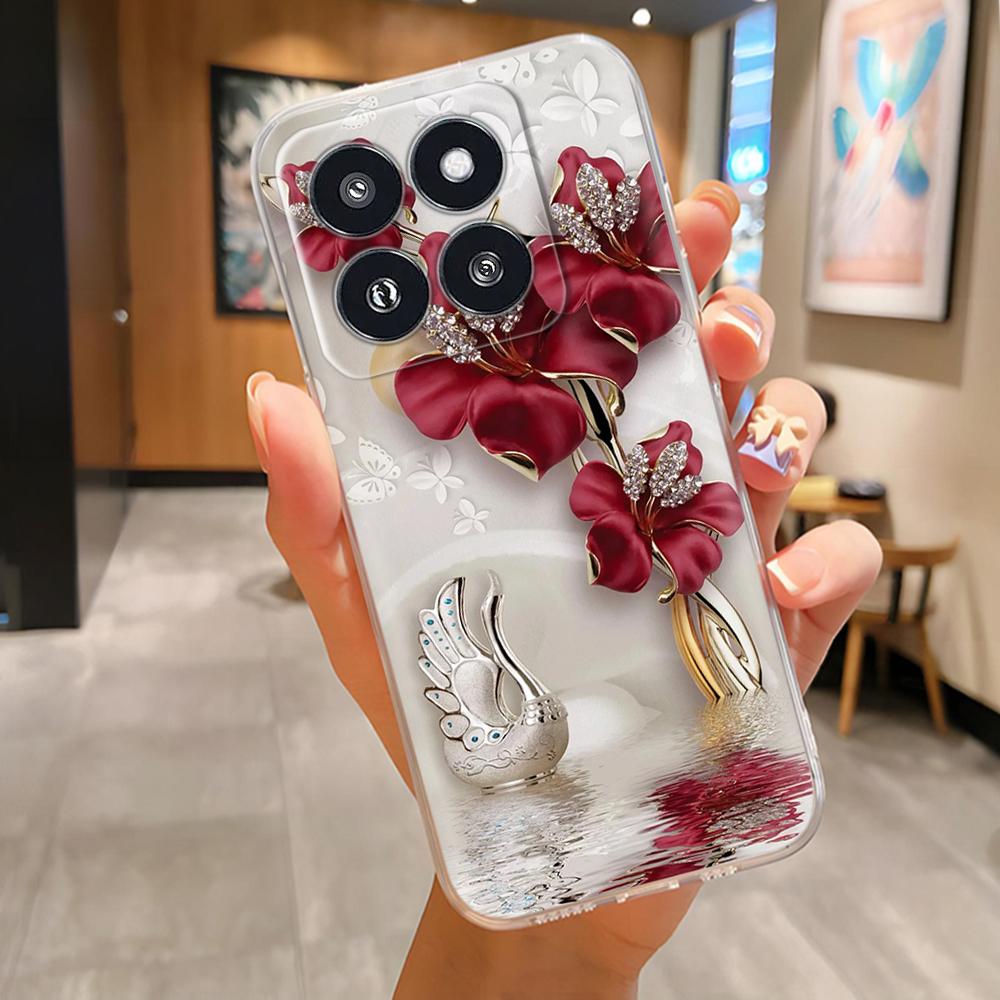 For Xiaomi 14 Pro Case Clear Creative Soft Silicone Phone Cases For Xiaomi 14 Mi 14 Mi14 Back Cover For Xiaomi Mi14 Pro Shells