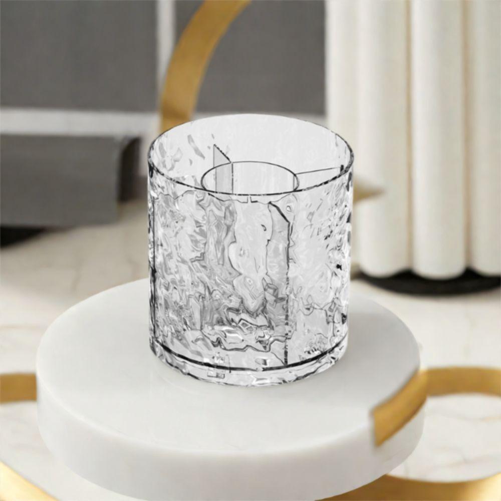 Plastic Pen Holder Creative Makeup Brush Cylinder Pen Container Storage Rack  Office